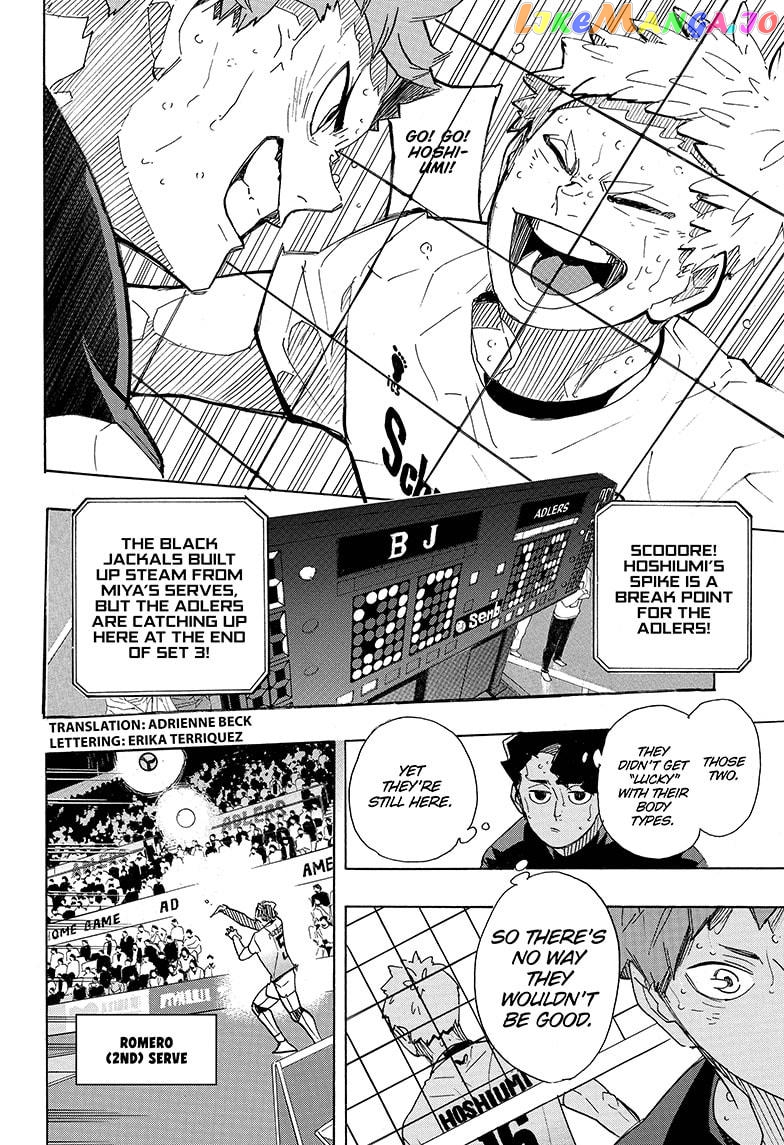 Haikyuu!!, Chapter 394 image 02